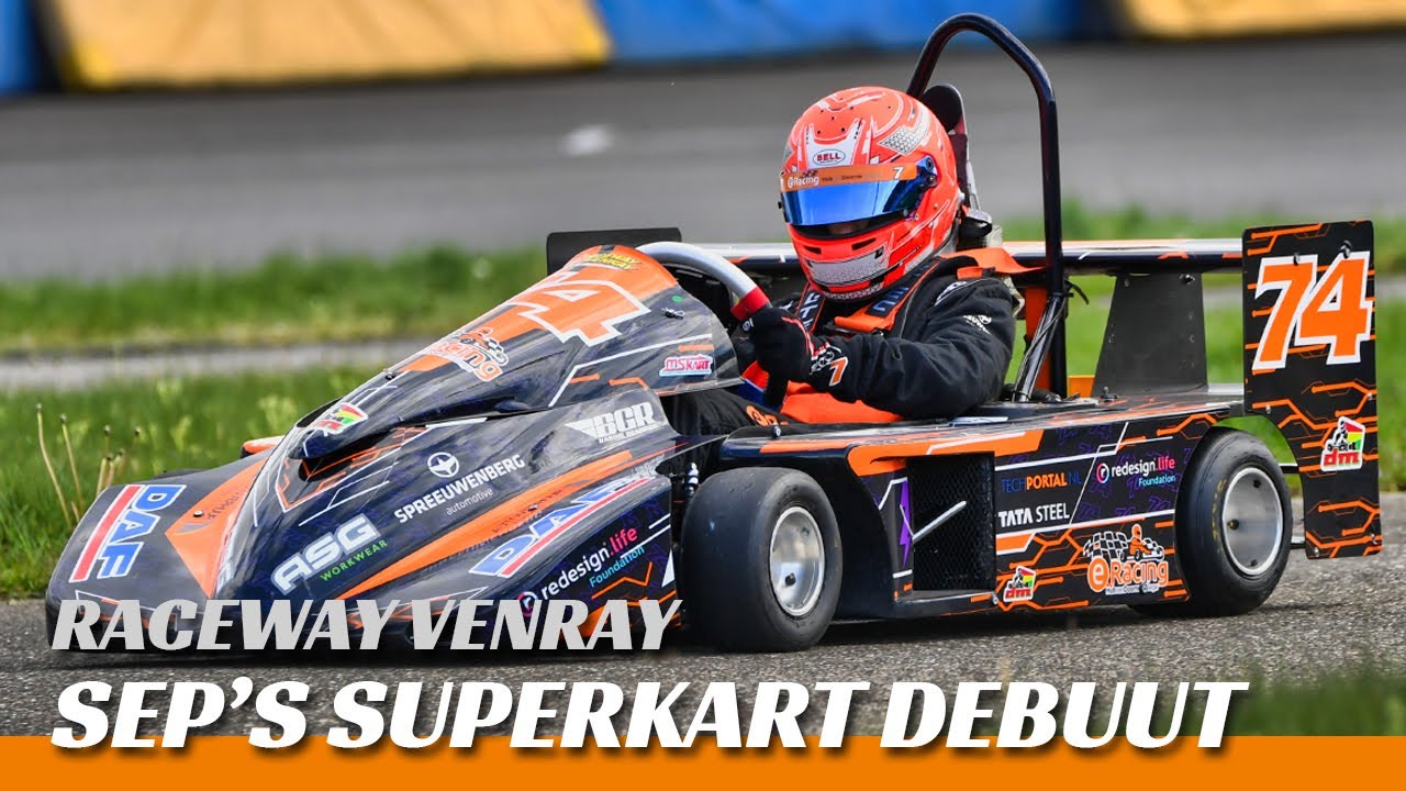Seb's Superkart debuut